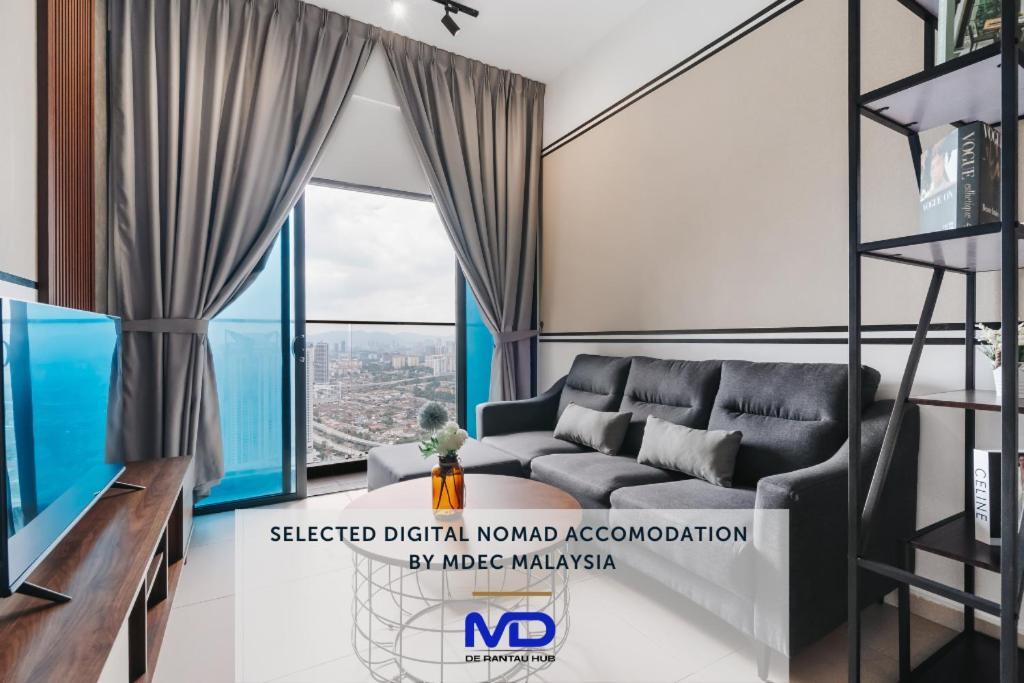 Nowhere 2Br & 2Bath Apartment With Balcony @ Reizz Residences Kuala Lumpur Bagian luar foto