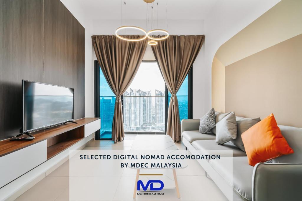 Nowhere 2Br & 2Bath Apartment With Balcony @ Reizz Residences Kuala Lumpur Bagian luar foto